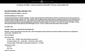 Chamonix-meteo.com thumbnail