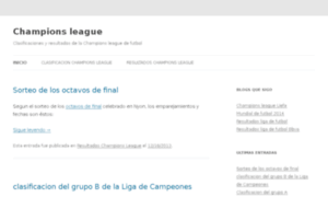 Championsleaguefutbol.wordpress.com thumbnail