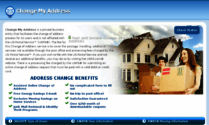 Change-my-address.com thumbnail