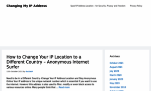 Changeipaddress.net thumbnail