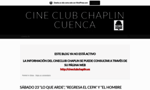 Chaplincineclub.wordpress.com thumbnail