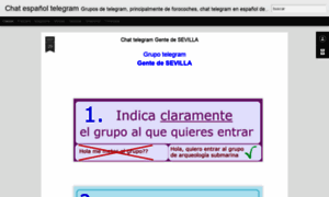 Chat-telegram-espanol.blogspot.com thumbnail