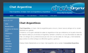 Chatargentinas.com thumbnail