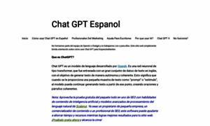 Chatgptespanol.com thumbnail