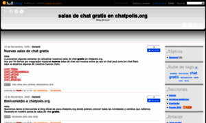 Chatpolis.fullblog.com.ar thumbnail