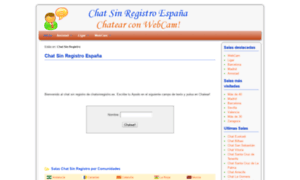 Chatsinregistro.es thumbnail