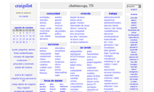 Chattanooga.es.craigslist.org thumbnail