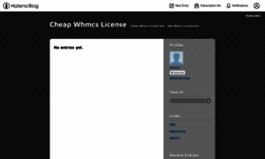 Cheapwhmcslicense.hatenablog.com thumbnail