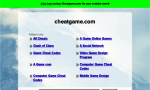 Cheatgame.com thumbnail