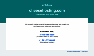 Cheesehosting.com thumbnail