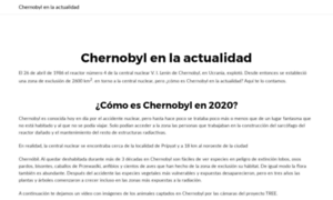 Chernobylenlaactualidad.com thumbnail