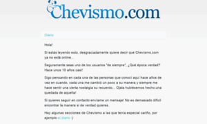 Chevismo.com thumbnail