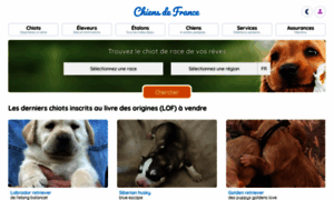 Chiens-de-france.com thumbnail