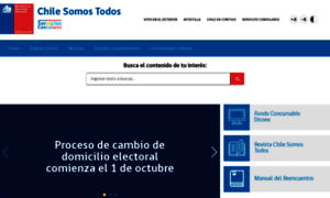 Chilesomostodos.gov.cl thumbnail