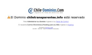 Chiletransparentes.info thumbnail