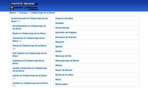 Chilpancingo-de-los-bravo.directorioempresas.mx thumbnail