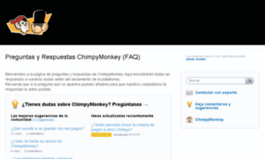 Chimpymonkey.uservoice.com thumbnail