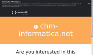 Chm-informatica.net thumbnail