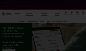 Choosequestdiagnostics.com thumbnail