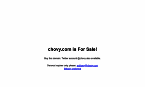 Chovy.com thumbnail
