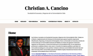 Christiancancino.cl thumbnail