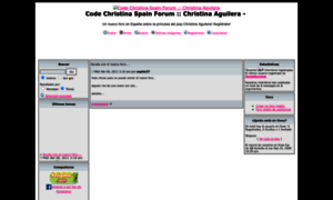 Christinaaguilera.forum.st thumbnail