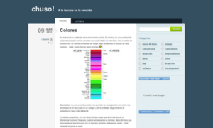 Chusete.es thumbnail