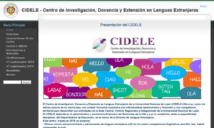 Cidele.unlu.edu.ar thumbnail