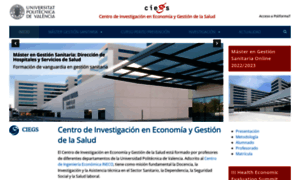 Ciegs.upv.es thumbnail