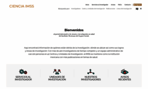 Cienciaimss.org thumbnail
