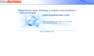 Cienciaseternas.com thumbnail
