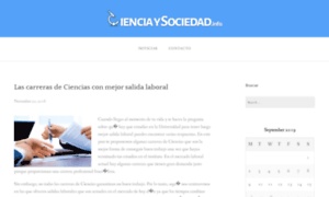 Cienciaysociedad.info thumbnail