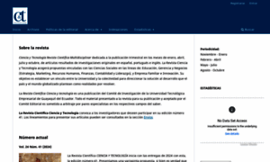 Cienciaytecnologia.uteg.edu.ec thumbnail