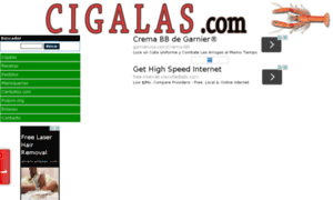 Cigalas.com thumbnail