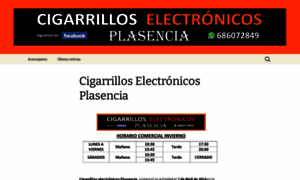 Cigarrilloselectronicosplasencia.es thumbnail