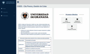 Ciges.ugr.es thumbnail