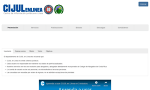 Cijulenlinea.ucr.ac.cr thumbnail