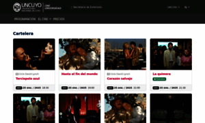 Cine.uncu.edu.ar thumbnail