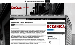 Cineclass.wordpress.com thumbnail