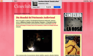 Cineclublarosa.blogspot.com thumbnail