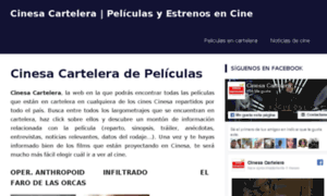 Cinesacartelera.com thumbnail