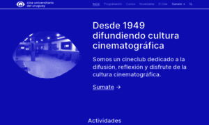 Cineuniversitariodeluruguay.org.uy thumbnail