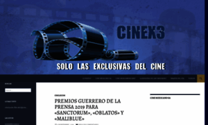 Cinex3com.wordpress.com thumbnail