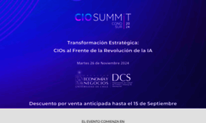 Ciosummit.cl thumbnail