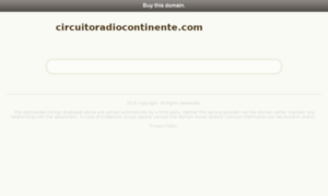 Circuitoradiocontinente.com thumbnail