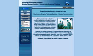Cirugias-plasticas.com.mx thumbnail