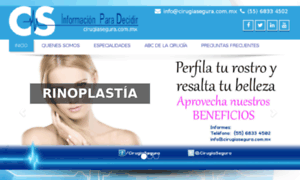 Cirugiasegura.com.mx thumbnail