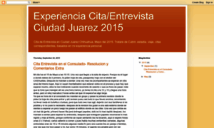 Citaciudadjuarez2015.blogspot.com thumbnail