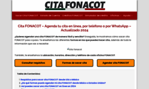 Citafonacot.mx thumbnail