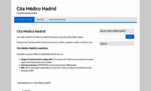 Citamedicomadrid.com thumbnail